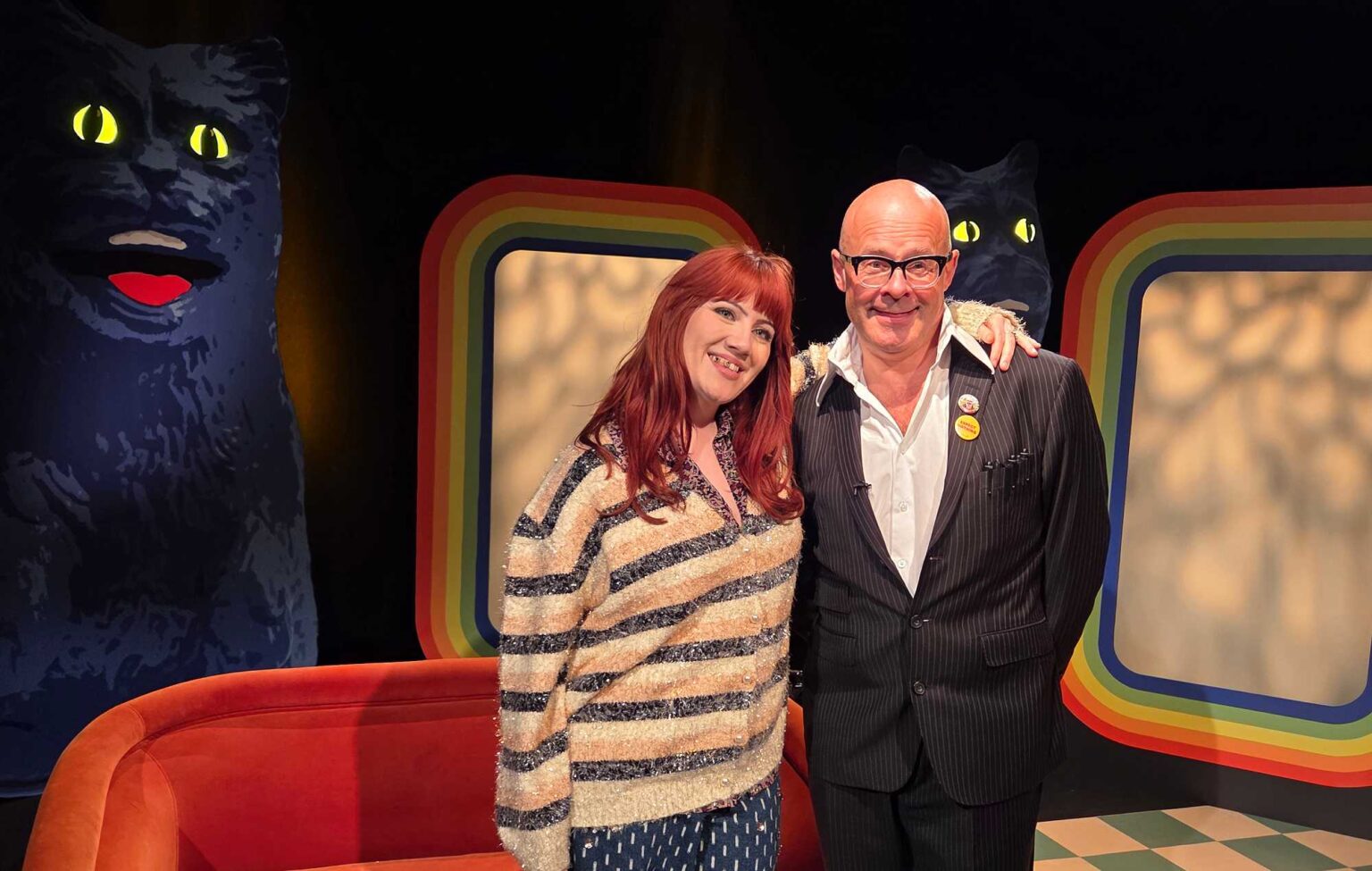 Watch CMAT dance dressed as a hamster and joke about losing Mercury Prize to Sam Fender on 'The Harry Hill Show'