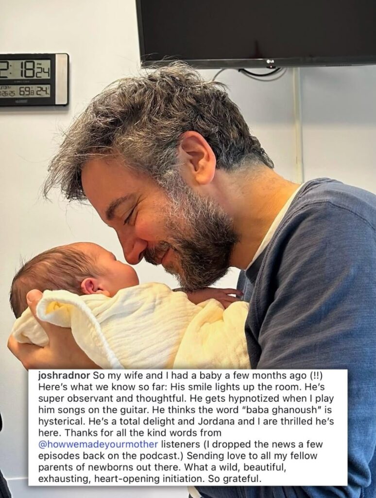 ‘How I Met Your Mother’ star Josh Radnor welcomes his first child at 51 with wife Dr. Jordana Jacobs: “Sending love to all my fellow parents of newborns out there. What a wild, beautiful, exhausting, heart-opening initiation.”