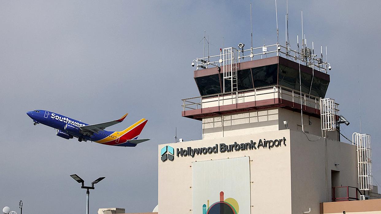 Hollywood Burbank air traffic control tower
