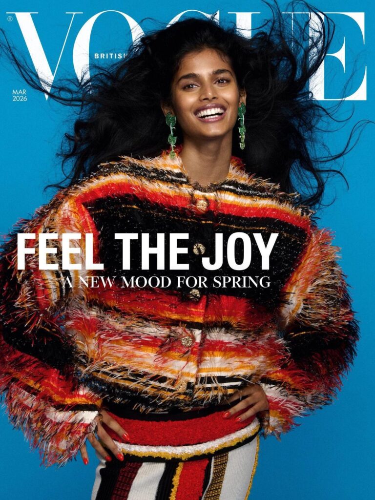 Bhavitha Mandava for British Vogue (March 2026 issue)