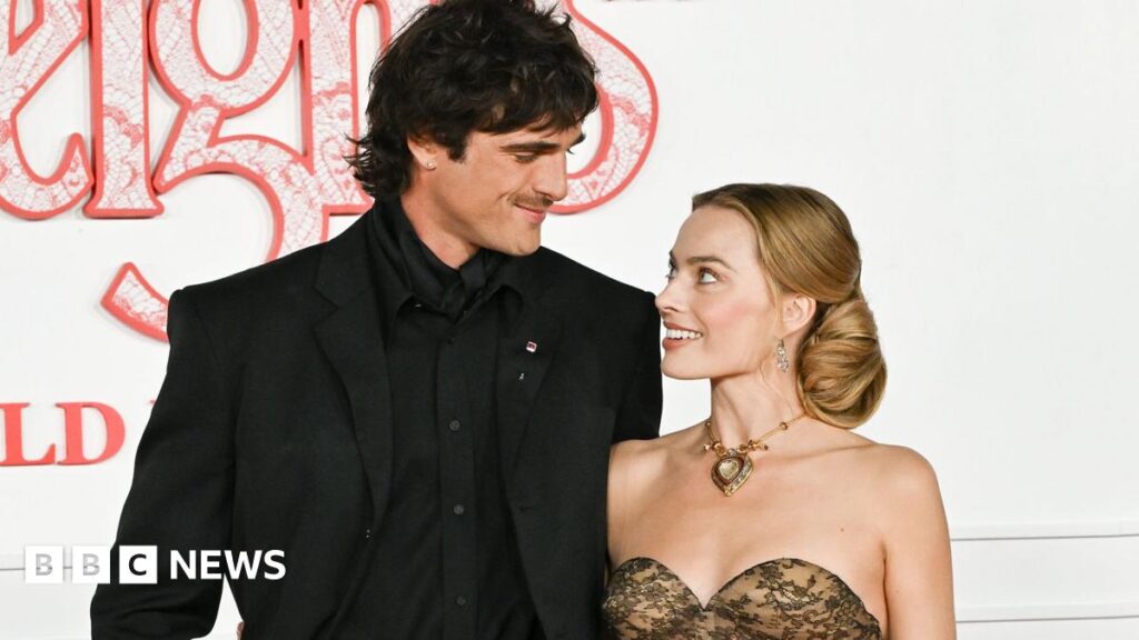 Jacob Elordi and Margot Robbie