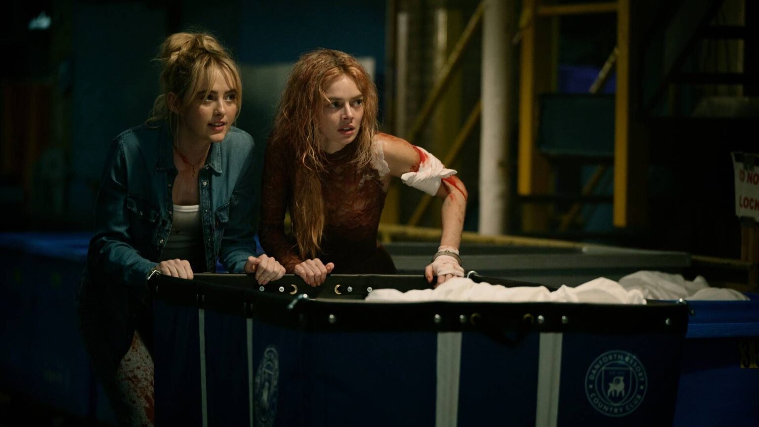 Kathryn Newton and Samara Weaving in Ready or Not 2