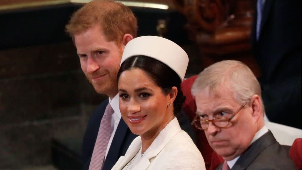 Prince Harry, Meghan, Prince Andrew