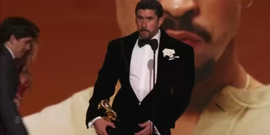Bad Bunny's Grammy Award Speech for Best Música Urbana for ‘DeBÍ TiRAR MáS FOToS’ at the 2026 Grammys: "The only thing that is more powerful than hate is love"