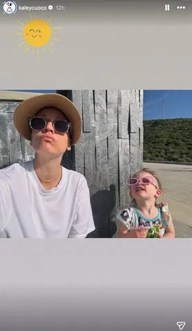 Kaley Cuoco with her daughter Matilda Kaley Cuoco/Instagram