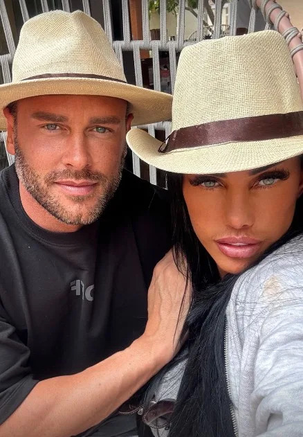 Price with her new husband Lee Andrews (Instagram/Katie Price)