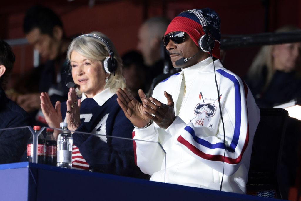 Snoop Dogg, Martha Stewart comment for NBC the Figure Skating Women Single Skating - Short Program