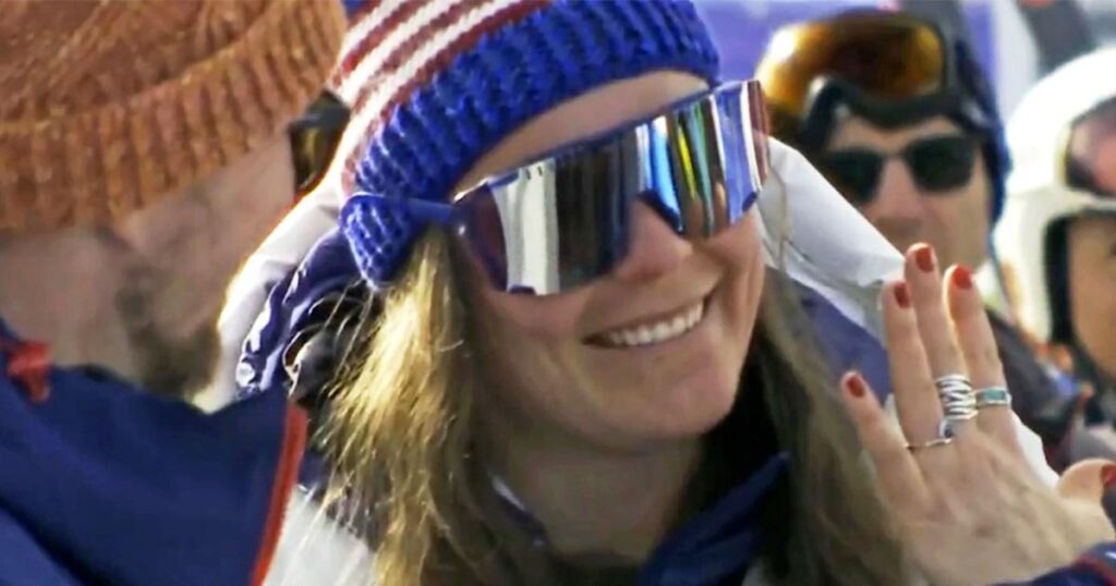Breezy Johnson gets engaged at Winter Olympics after boyfriend proposes at finish line