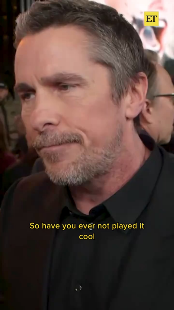 Christian Bale doesn't want fans to meet him because he knows they'll be disappointed