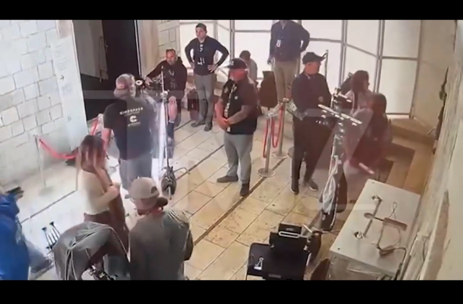 ‘Outer Banks’ co-creator and director Jonas Pate grabs PA on set, Madelyn Cline intervenes