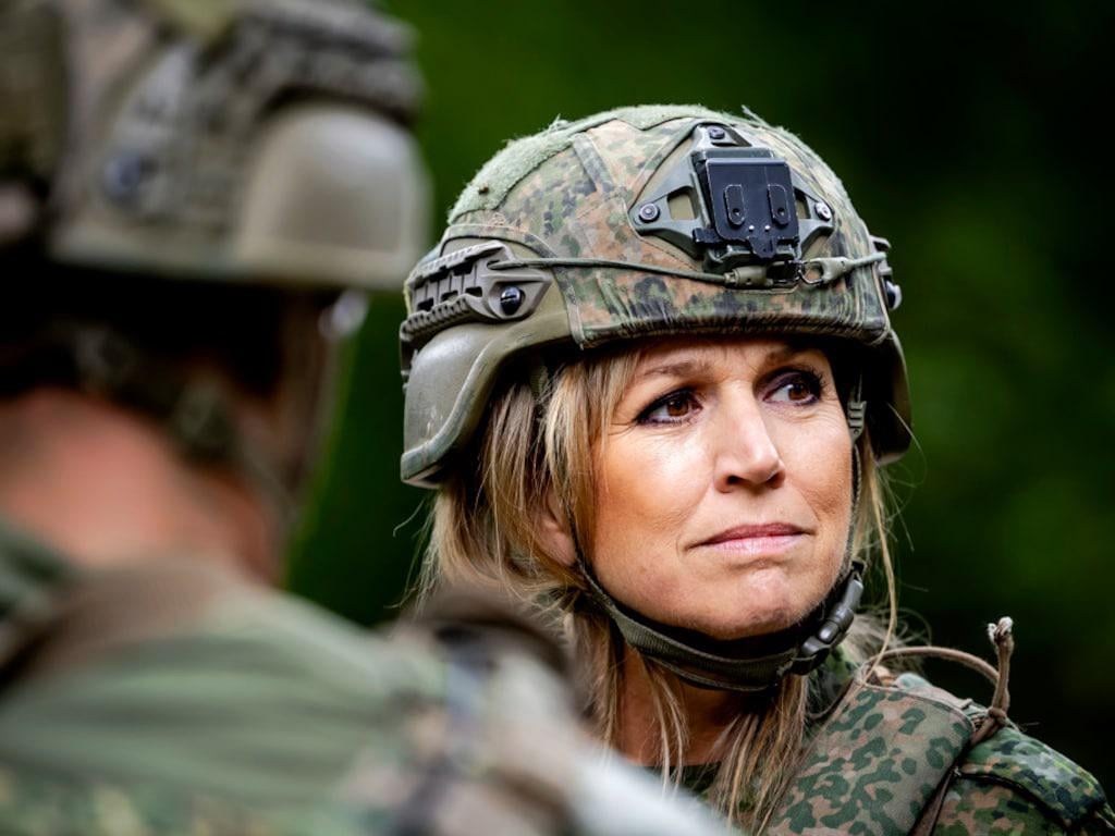 Queen Maxima joining the Dutch Army as a reservist