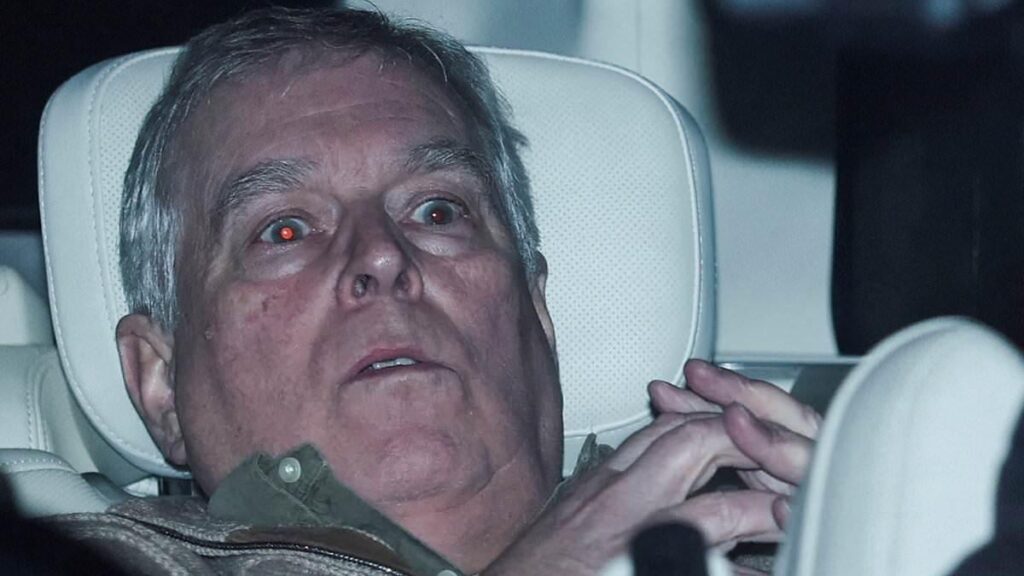 Andrew 'wailed "I'm the Queen's son"' as he was marched out of Windsor