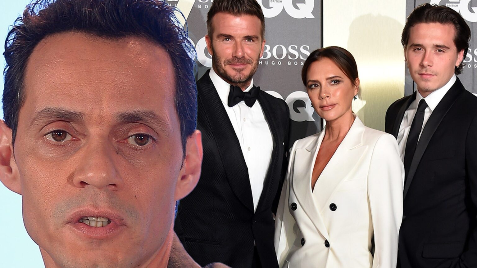 Marc Anthony Addresses Beckham Family Feud