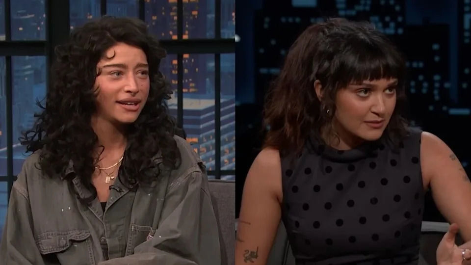 Odessa A'zion on Late Night with Seth Myers/ Ariela Barer on Jimmy Kimmel Live. 