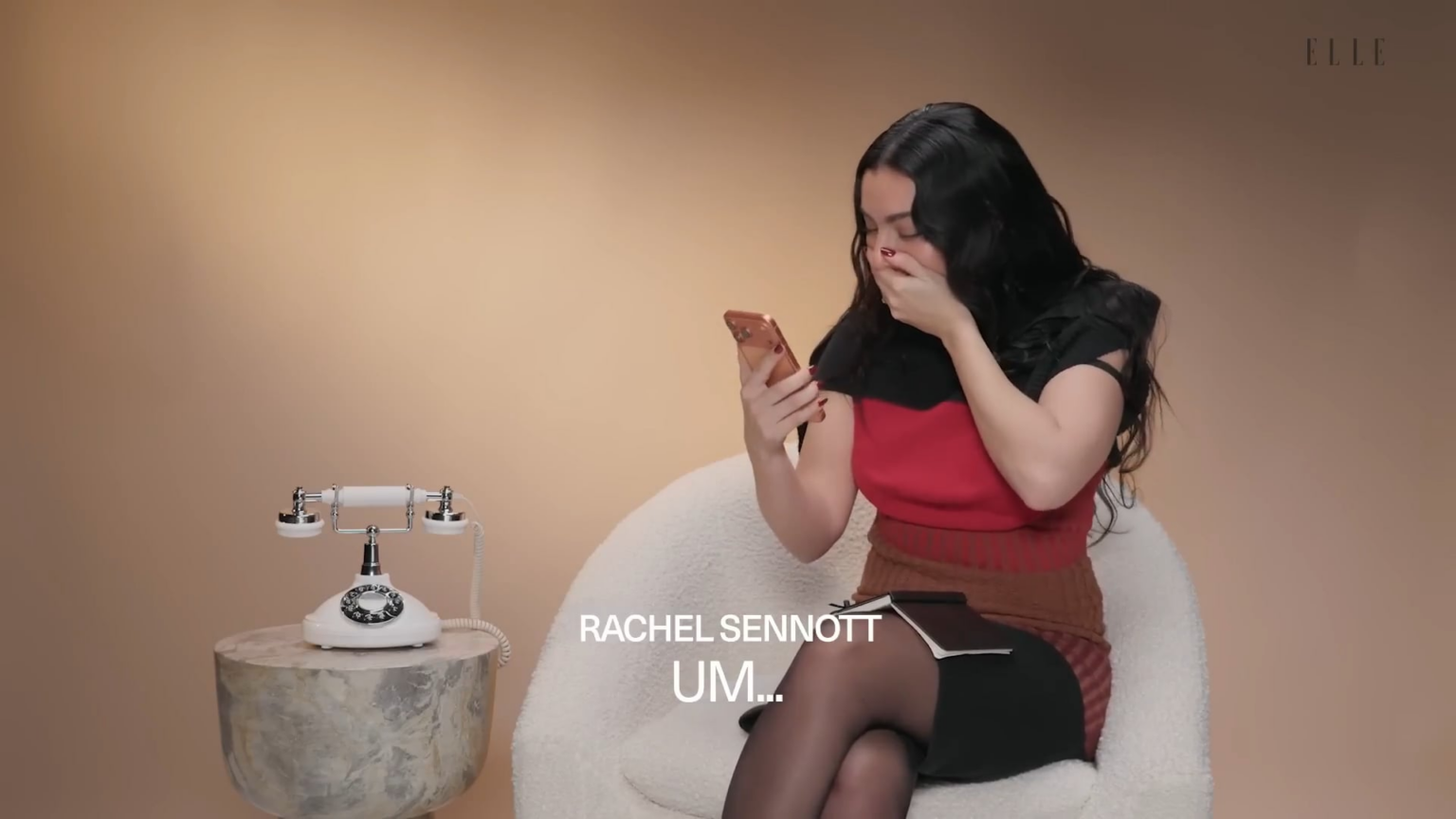 Charli XCX prank calls Rachel Sennott to pitch a romcom they would play about a woman and a cow falling in love and sex scenes included