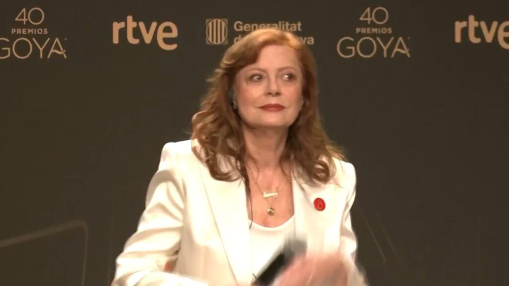 Oscar winner Susan Sarandon: “I was fired by my agency for marching and calling for a ceasefire in Gaza. It even became impossible for me to appear on TV. I couldn't do any major film...”