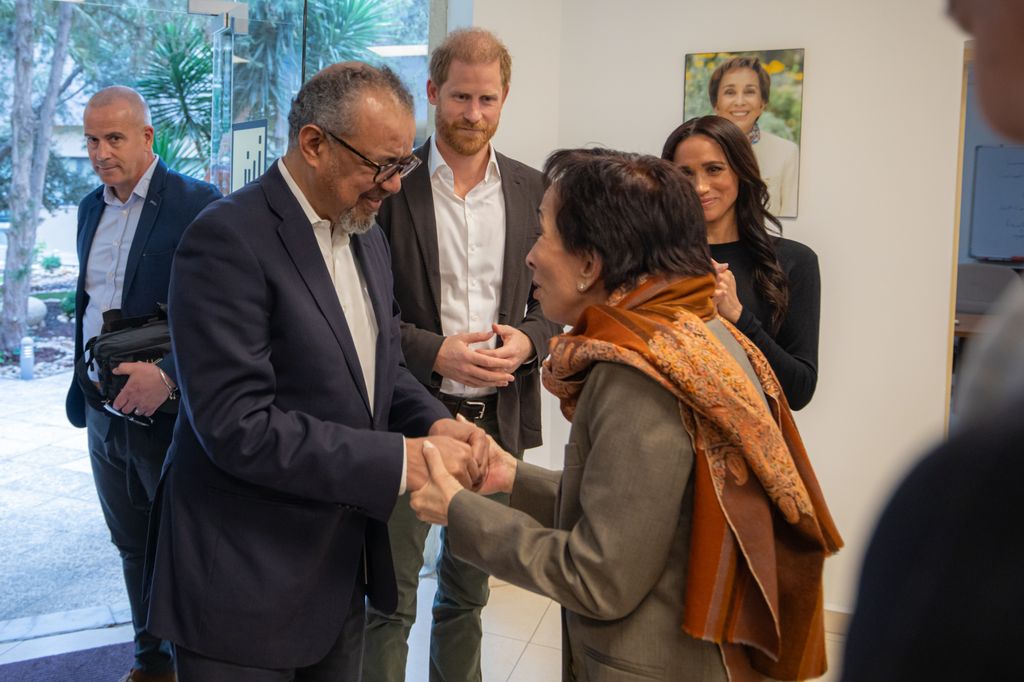 Meghan and Harry visited the Jordanian Hashemite Fund for Human Development on February 26