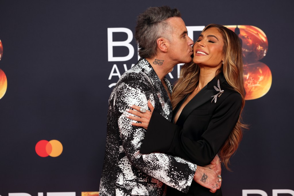 Robbie Williams, Ayda Field, Brit awards 2026 red carpet