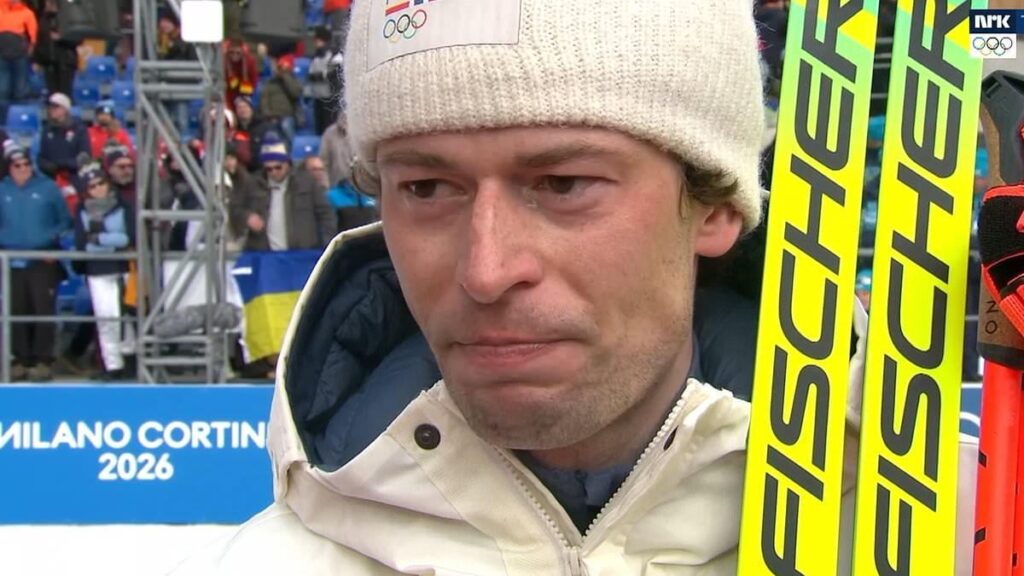 Olympic medal winner confesses to cheating on his girlfriend during live TV interview Olympic medal winner confesses to cheating on his girlfriend during live TV interview