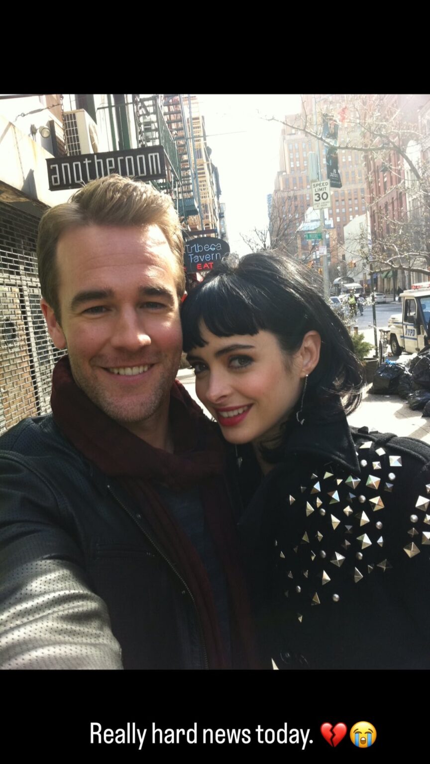 Krysten Ritter's posts on James Van Der Beek