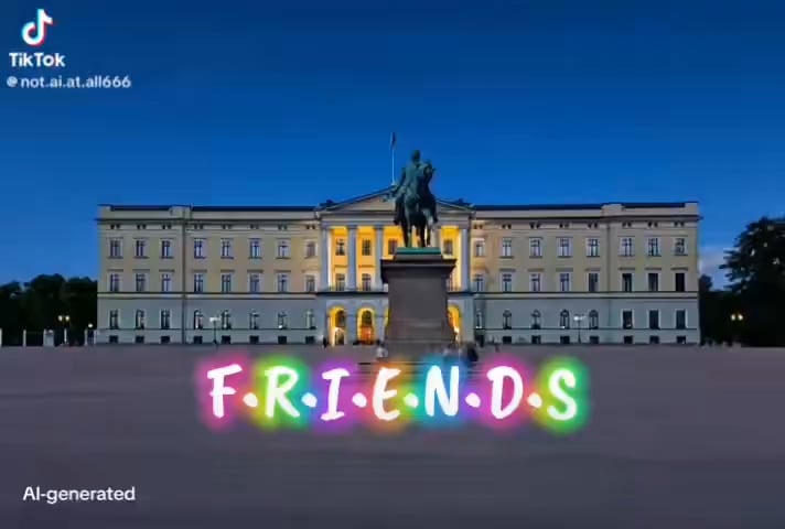 AI Friends spoof featuring Mette Marit and Norway's other government figures who appeared in the Epstein files is going viral on social media