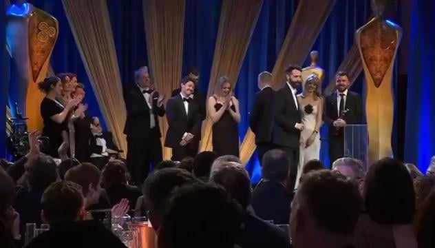 While collecting the Best Film award at the Irish Film & Television Awards, writer Alan O'Gorman : “I have to say free Palestine, free Palestine, get the US army out of Shannon”