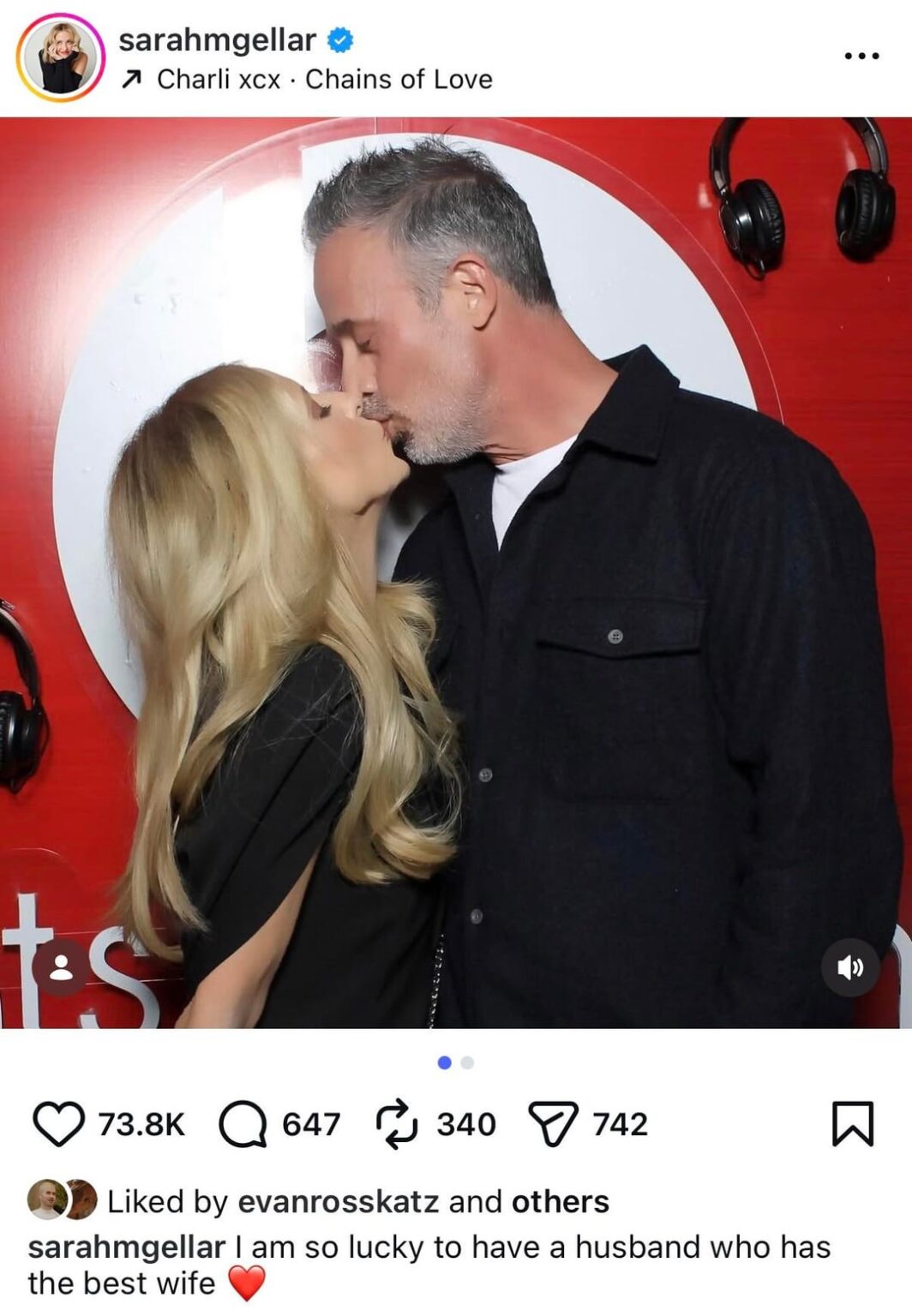 Sarah Michelle Gellar and Freddie Prinze Jr. celebrate Valentine’s Day: "I am so lucky to have a husband who has the best wife ❤️"