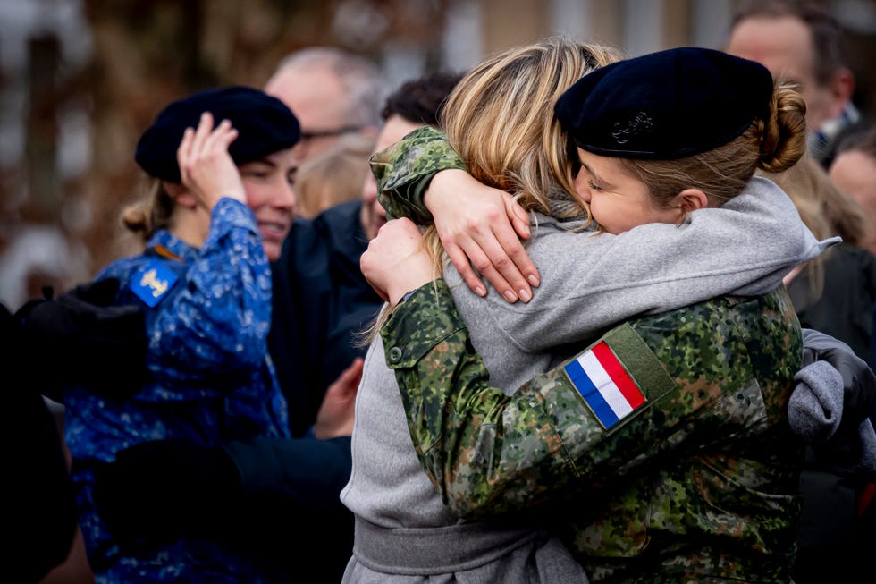 The Princess Of Orange Completes Her Military Training