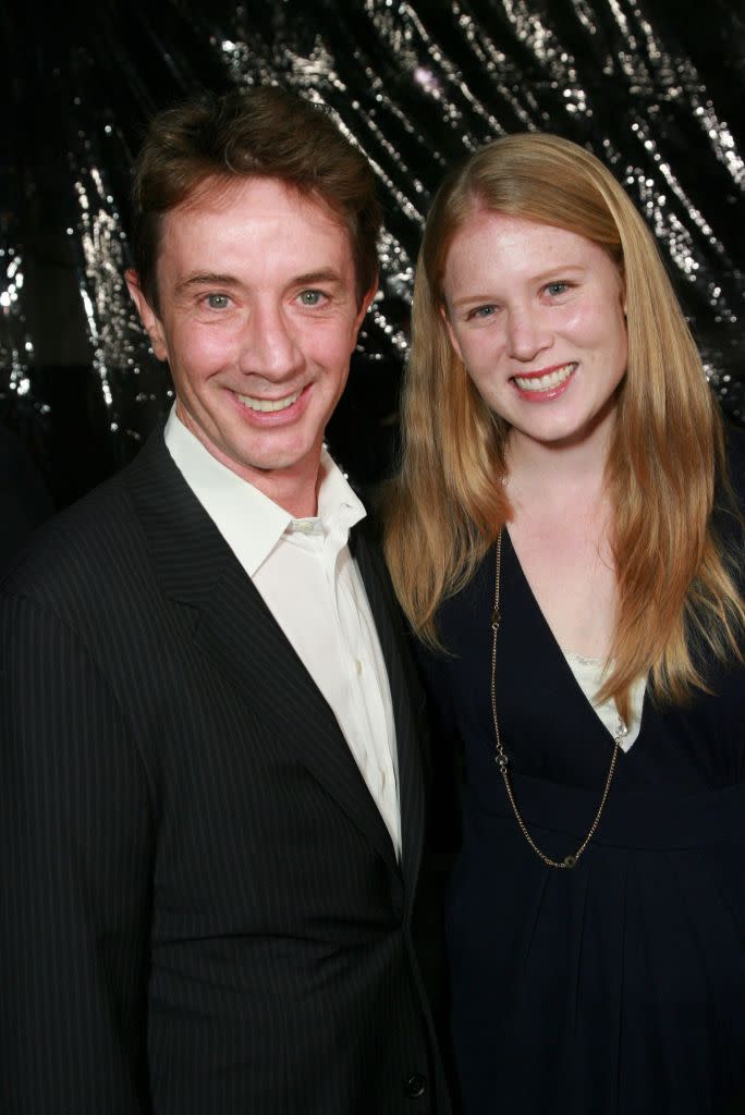 In documents obtained by Page Six, the social worker (seen above with her dad in 2008) legally changed her name from “Katherine Elizabeth Short” to “Katherine Elizabeth Hartley” in 2013. Alex Berliner/BEI / Shutterstock