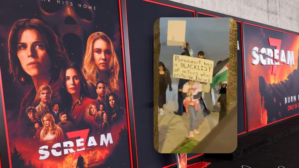 Pro-Palestine Activists At ‘Scream 7’ Premiere Call For Film’s Boycott After Melissa Barrera Firing Pro-Palestine Activists At 'Scream 7' Premiere Call For Film's Boycott After Melissa Barrera Firing
