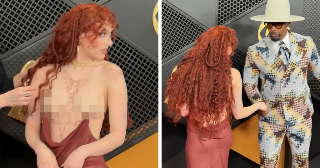 Jamie Foxx’s Weird Red Carpet Moment With Chappell Roan At Grammys Goes Viral