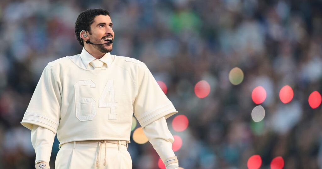 Bad Bunny Wore Zara to the Super Bowl Halftime Show