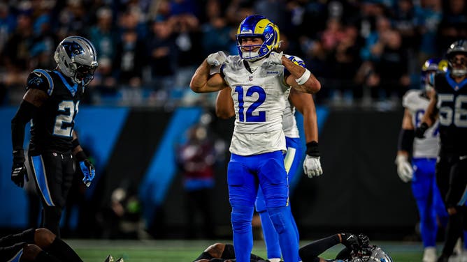 Puka Nacua spotted with Hannah Stocking after shooting shot with Sydney Sweeney