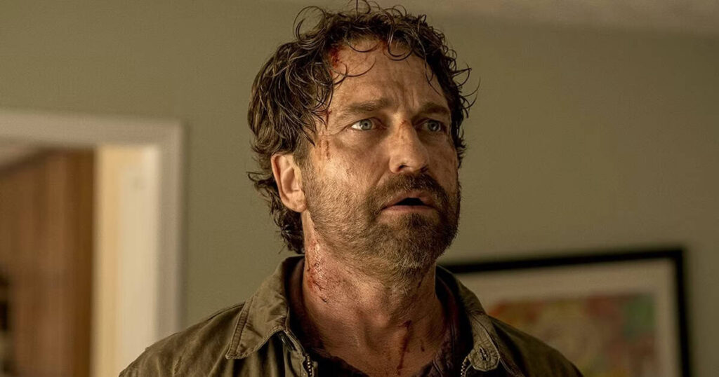 Gerard Butler is on a rescue mission in a first-look image for the upcoming action thriller Empire City