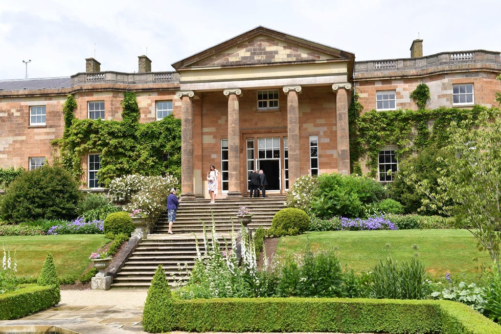 belfast, northern ireland june 14: a general view of the garden party at hillsborough castle on june 14, 2016 in belfast, northern ireland. (photo by samir hussein/pool/wireimage)