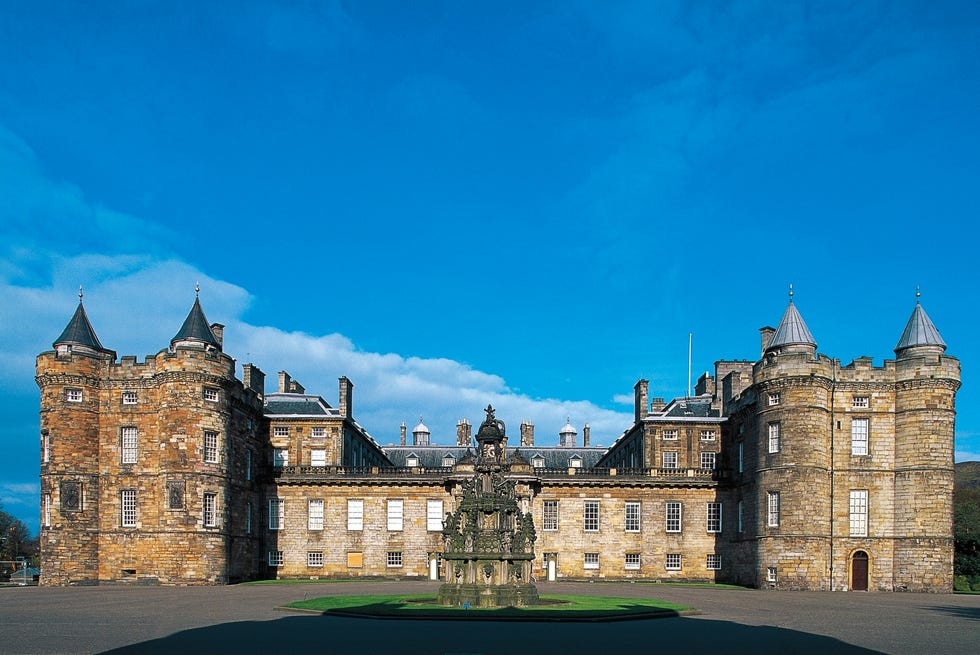 united kingdom may 30: palace of holyroodhouse (12th century), edinburgh, scotland, united kingdom. (photo by deagostini/getty images)