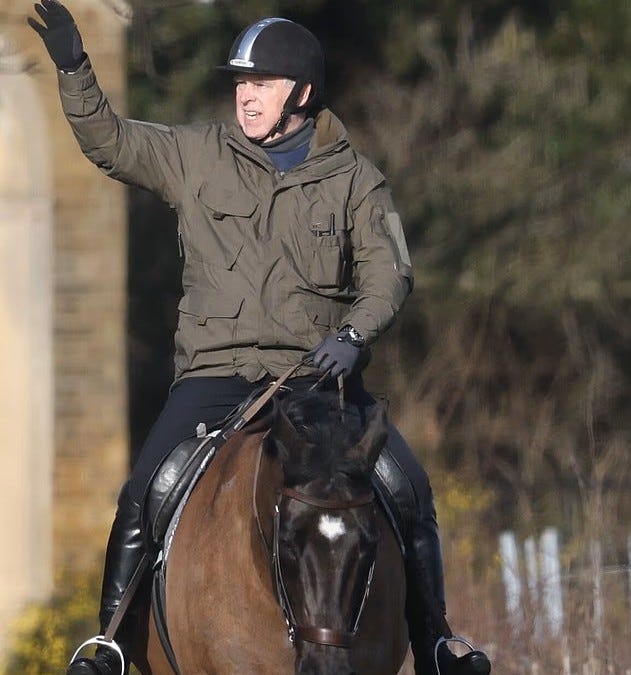 Prince Andrew in Exile at Sandringham's Wood Farm