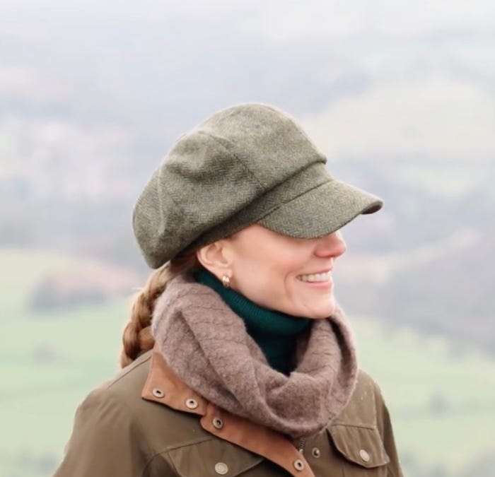 Catherine tells walkers to get going