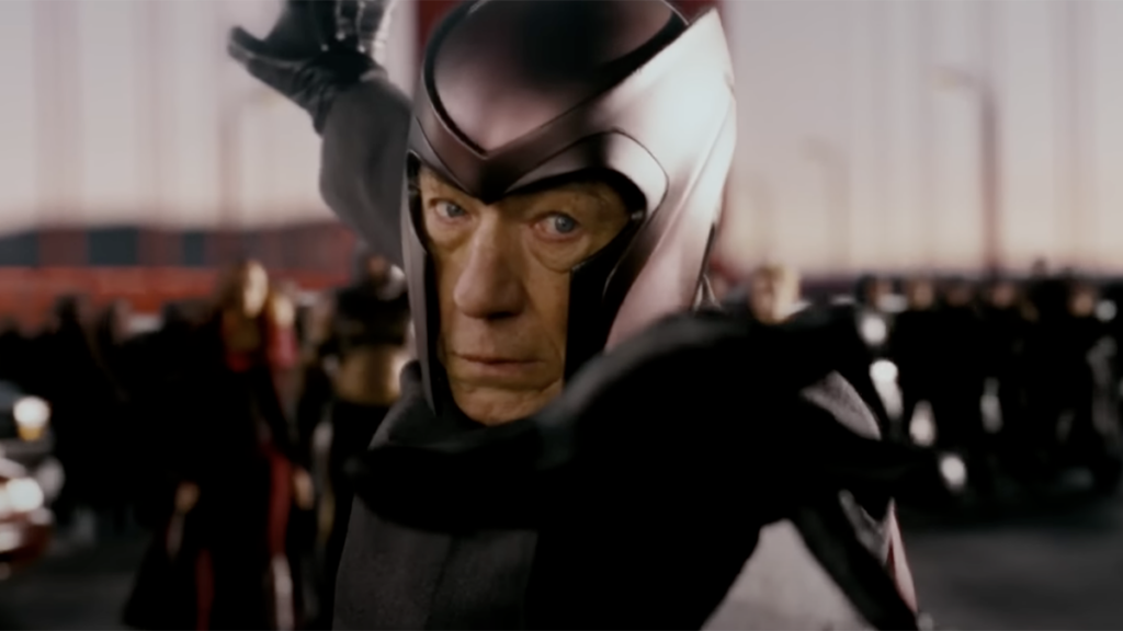 Ian McKellen as Magneto in X-Men