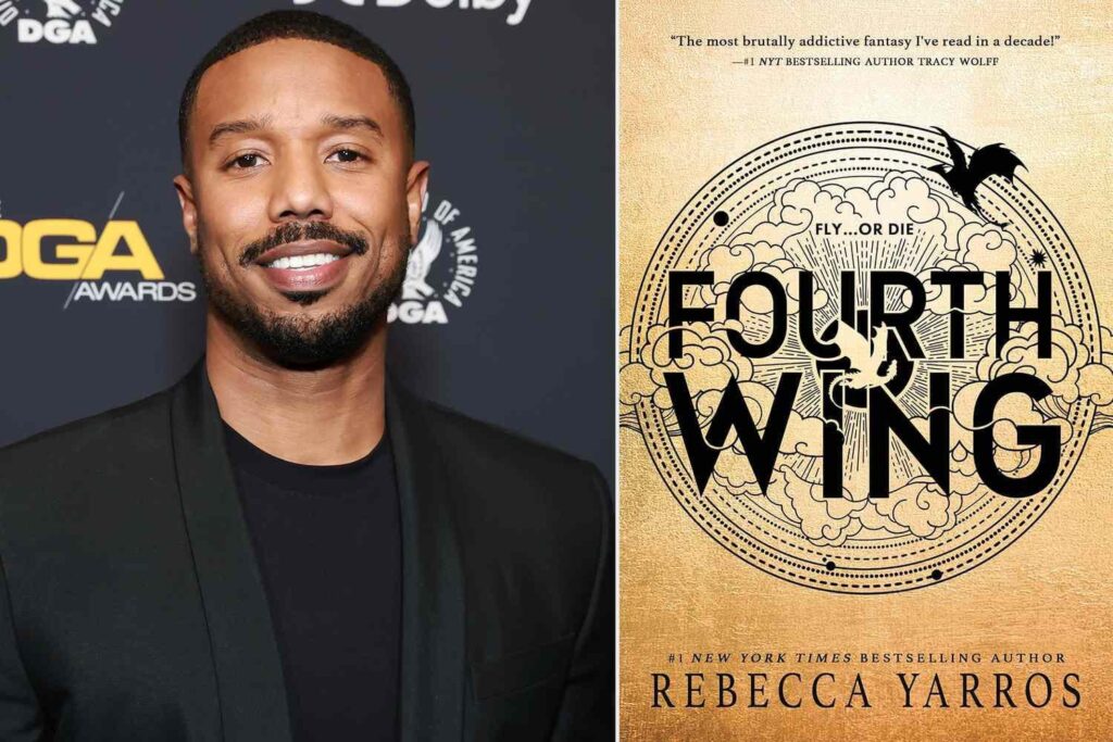 Fourth Wing TV series EP Michael B. Jordan talks casting and whether he'll play a role "Just know, it's nothing cheesy coming out.”