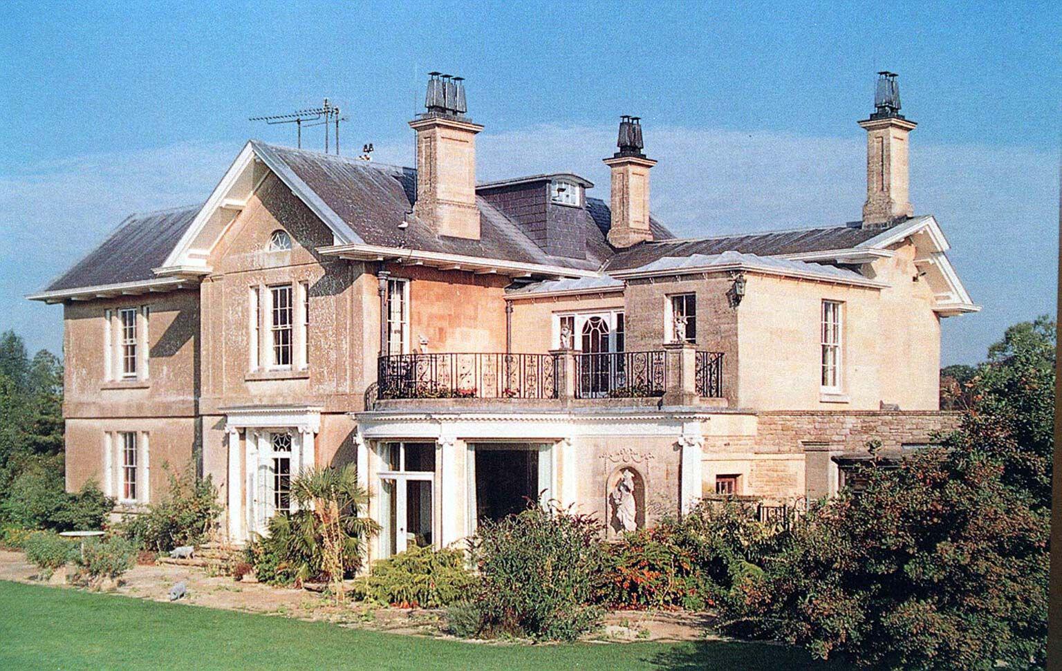 The exterior of Ray Mill House, Queen Camilla's country house