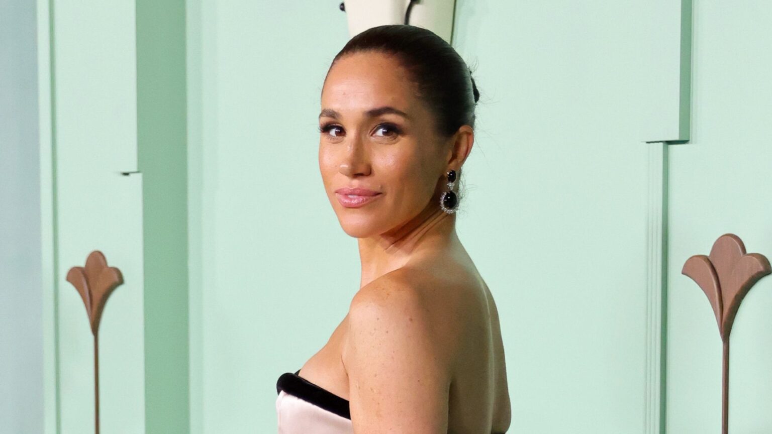 Meghan Markle, Duchess of Sussex, attends Annual Fifteen Percent Pledge Fundraising Gala Honoring Ms Tina Knowles at Paramount Studios on February 07, 2026