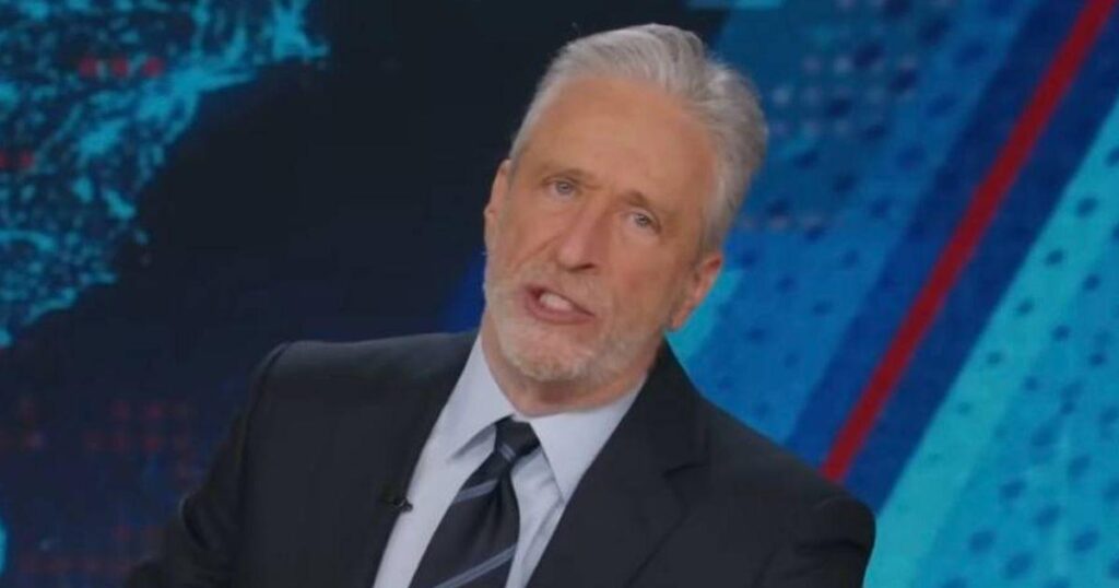 Jon Stewart mocks 'Make-a-Wish man' Kash Patel after Team USA's hockey win