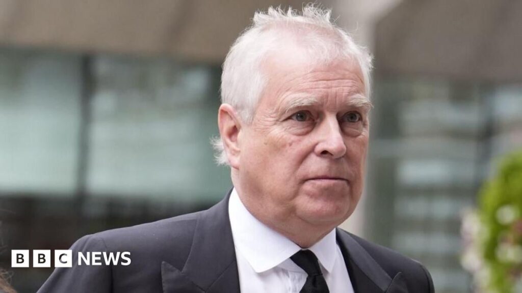 Government considers removing Andrew from royal line of succession