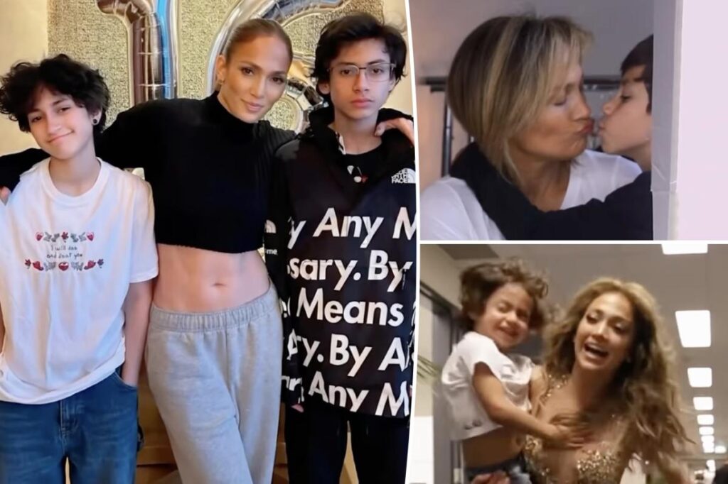 Jennifer Lopez celebrates twins Emme and Max's 18th birthday with sweet tribute