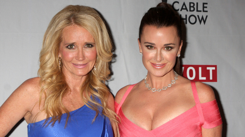 Kim Richards and Kyle Richards at the NCTA Gala