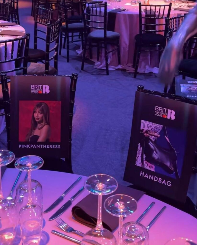 There is reserved place for PinkPantheress bag on upcoming Brits.