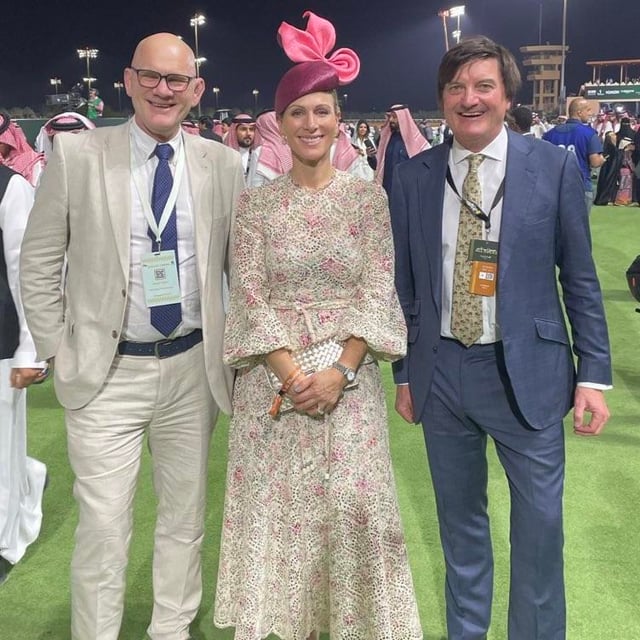 Zara Tindall at the Saudi Cup in Riyadh Zara Tindall at the Saudi Cup in Riyadh