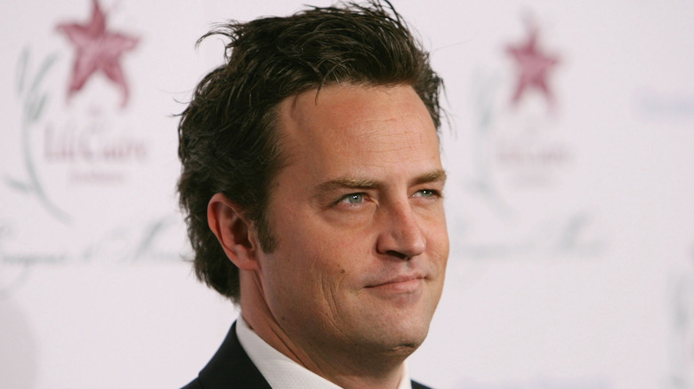 Matthew Perry smiling at a film event in 2017