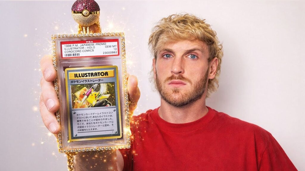 Logan Paul’s Pikachu Illustrator Pokémon Trading Card Sells for $16.4 Million, Setting New Record Logan Paul's Pikachu Illustrator Pokémon Trading Card Sells for $16.4 Million, Setting New Record